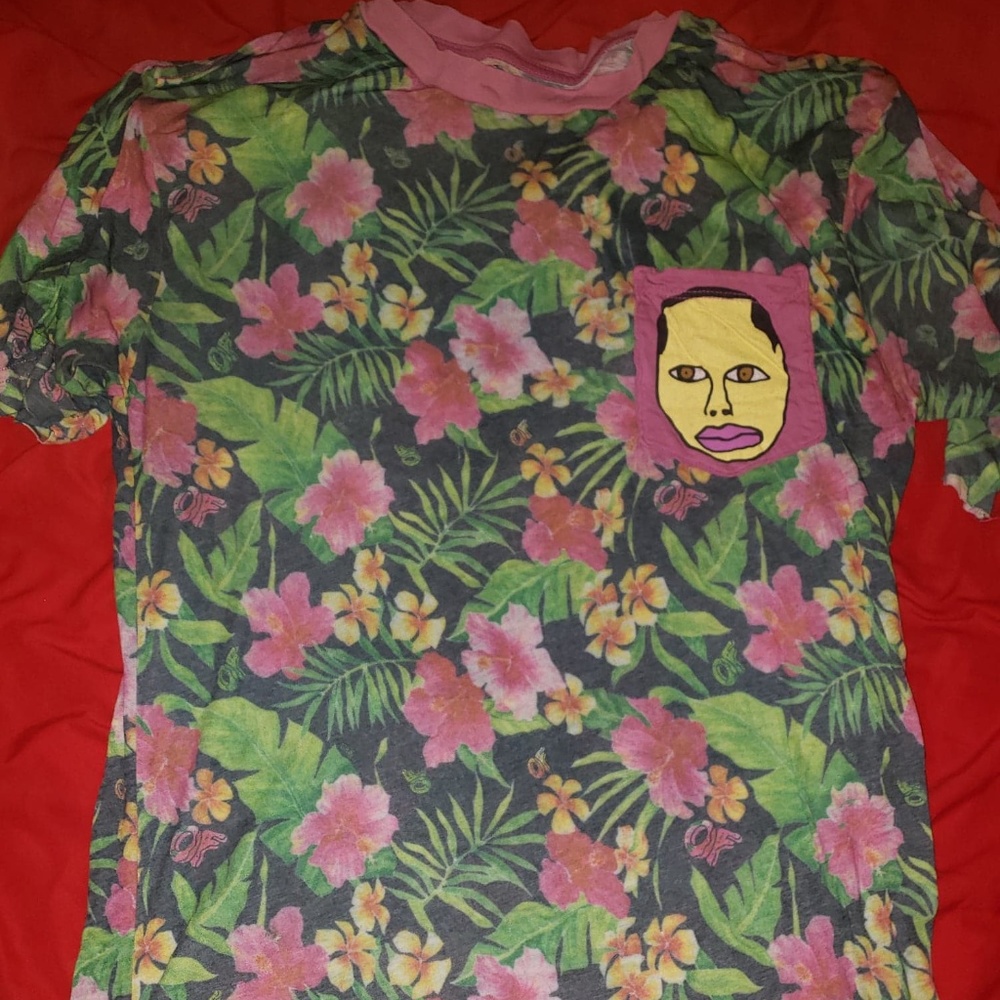 OFWGKTA EARL T SHIRT FLORAL